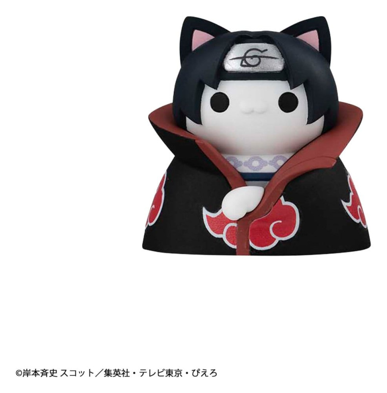 Naruto Mega Cat Project Minifigures 3 cm Nyaruto! Cats of Konoha Village Reboot Blind Box Display (8 2