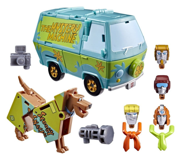 Transformers x Scooby-Doo Action Figure 2-Pack Mysterious Prime & Automutt 15 cm 3