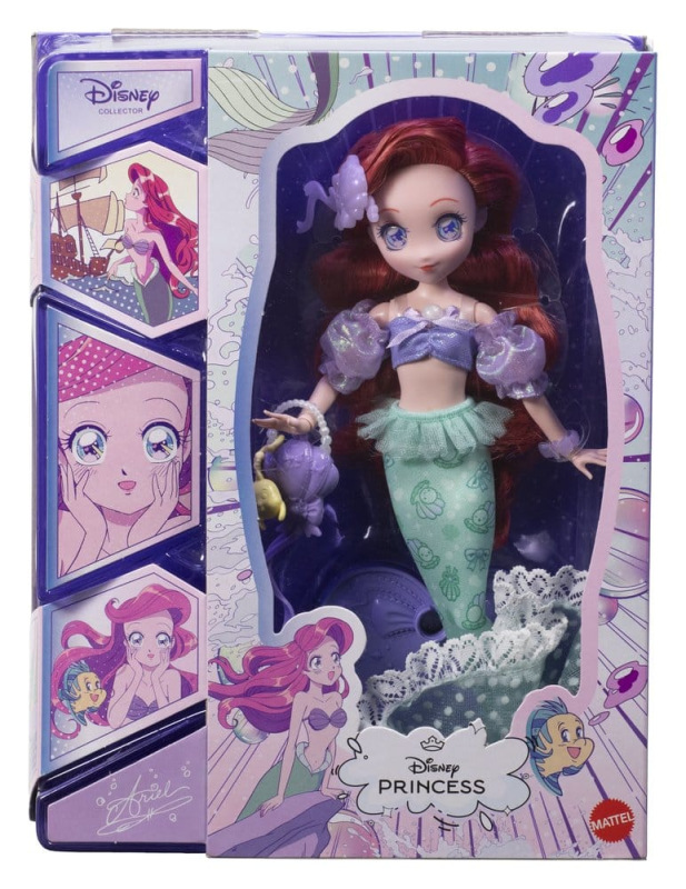 Disney Princess Doll Manga Ariel 22 cm 3