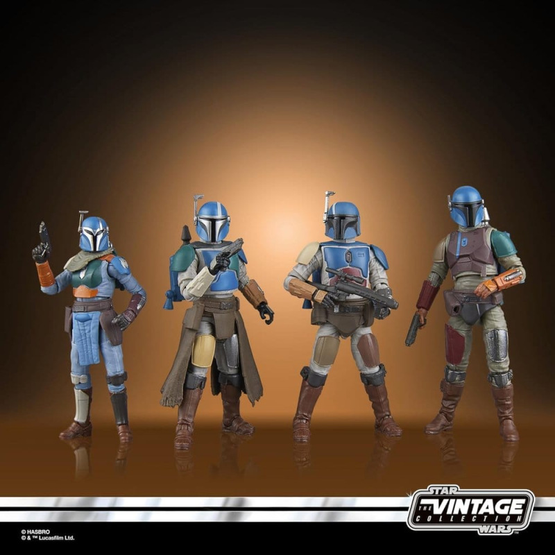 Star Wars The Mandalorian Vintage Collection Action Figure 4-Pack Mandalorian Shriek-Hawk 10 cm 2