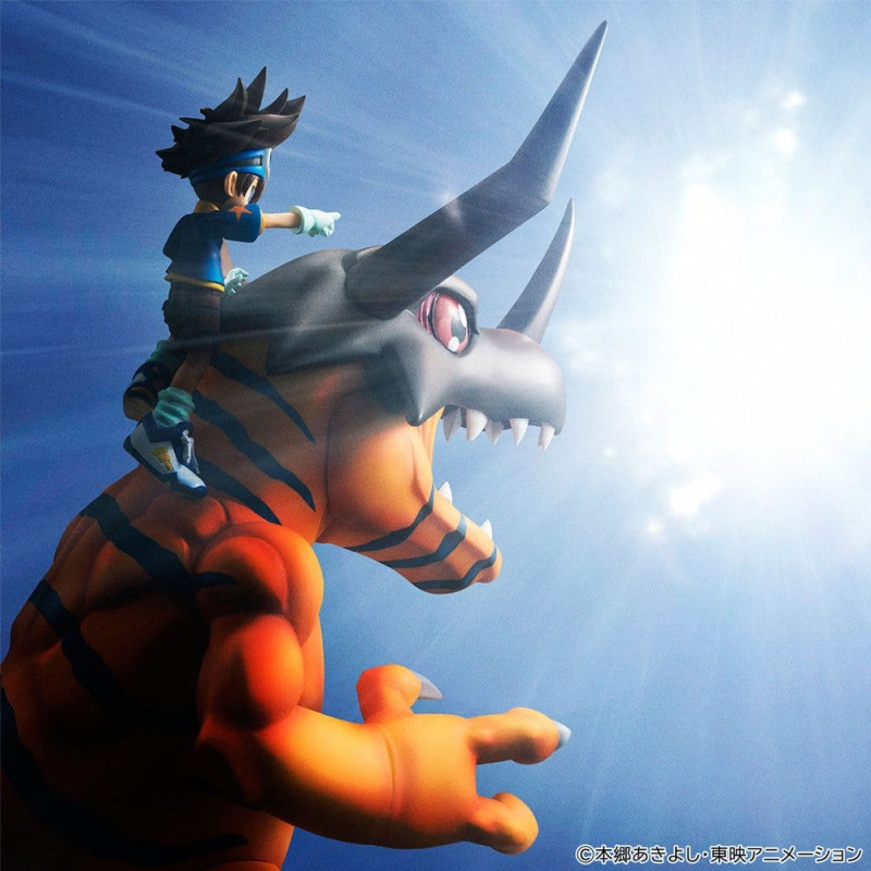 Digimon Adventure Precious G.E.M. Series PVC Figure Greymon & Taichi Yagami 25 cm (Repeat) 8