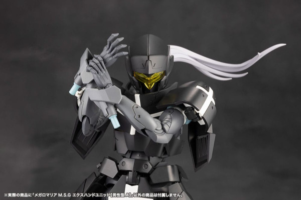 Megalomaria Unlimited Universe Model Kit Accessory Set Ex Hand Unit Male Type A 8