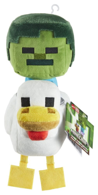 Minecraft Deluxe Plush Figure Chicken Jockey 20 cm 2