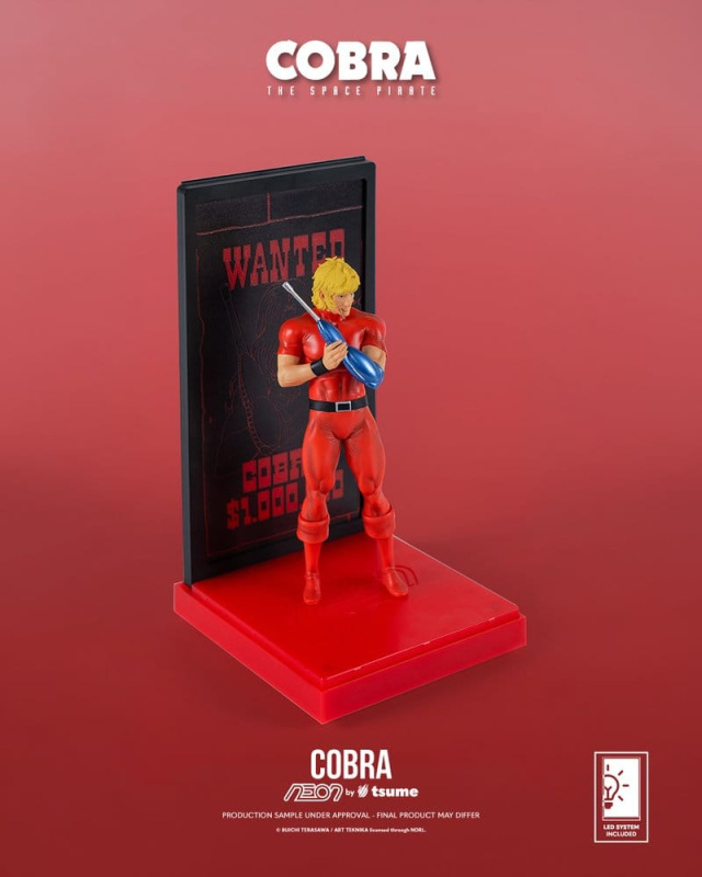 Cobra Neon Figure 1/9 Cobra The Space Pirate 20 cm 7