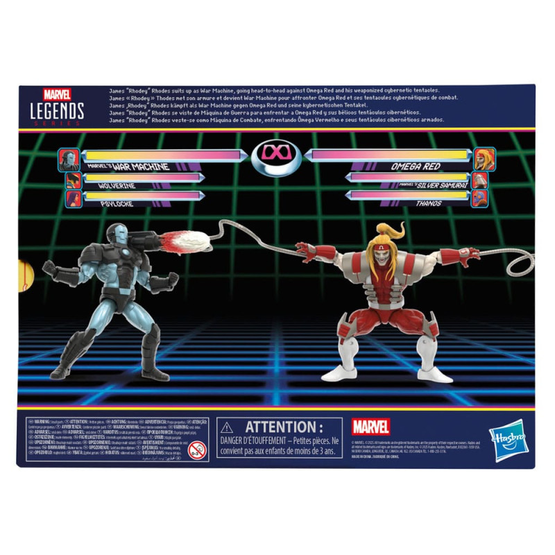 Marvel Legends Gamerverse Action Figure 2-Pack War Machine vs. Omega Red 15 cm 11