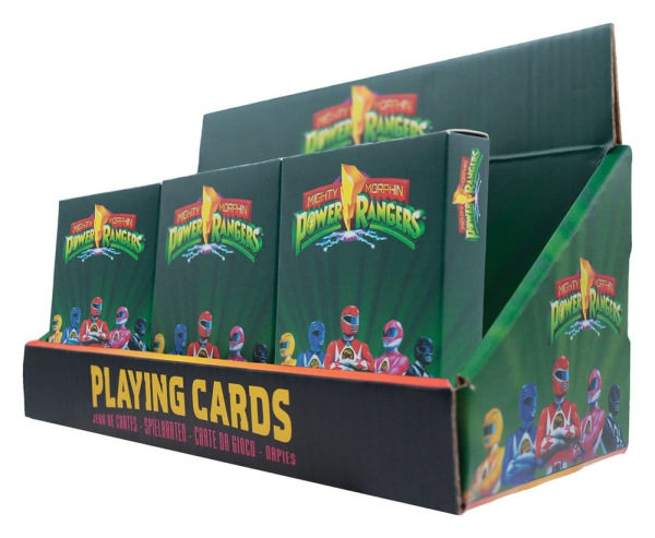 Power Rangers Playing Cards Display (12) 1