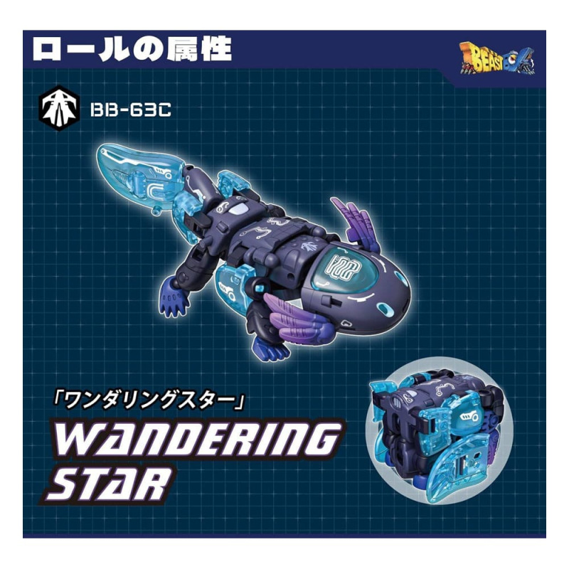 Beastbox Figure Cubes BB-63AC Wandering Star (Axolotl) 10 cm 2