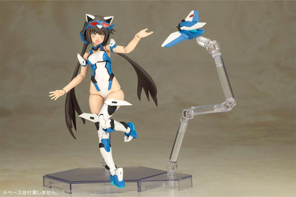 Frame Arms Girl Plastic Model Kit Stylet Swimsuit Blue Impulse Color Ver. 16 cm 10