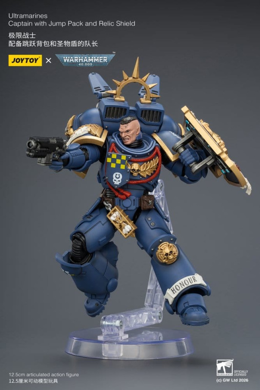 Warhammer Action Figure Ultramarines Captain 13 cm 7