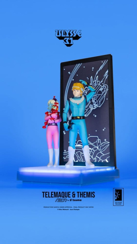 Ulysse 31 Neon Figure 1/9 Telemachus & Themis 20 cm 8