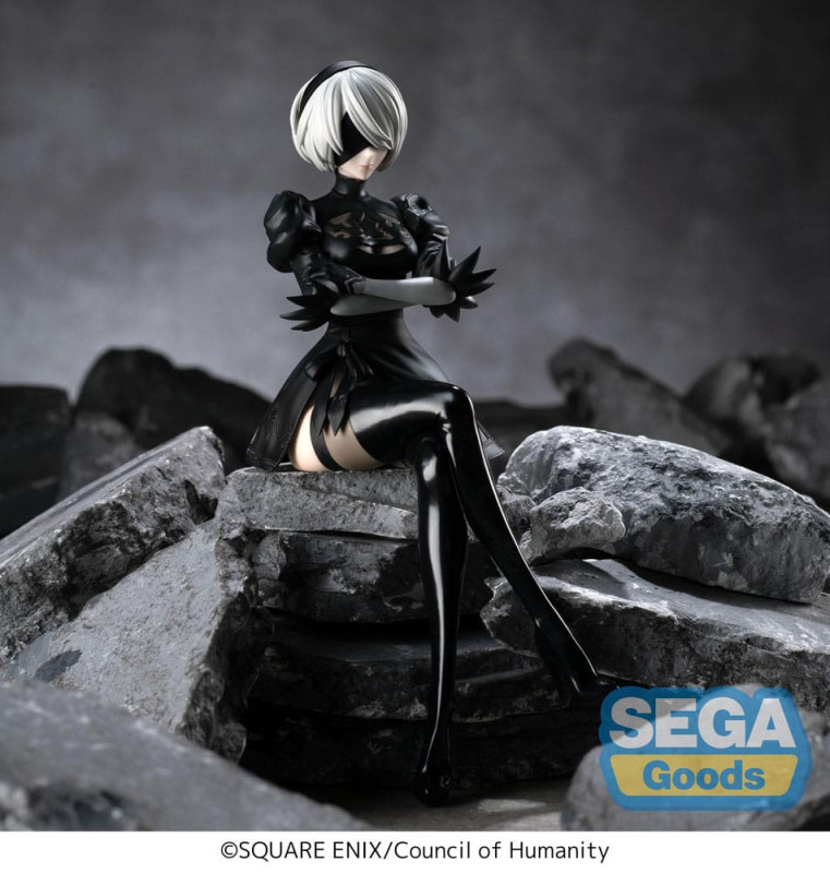 NieR:Automata Ver1.1a PM Perching PVC Statue 2B 13 cm 2