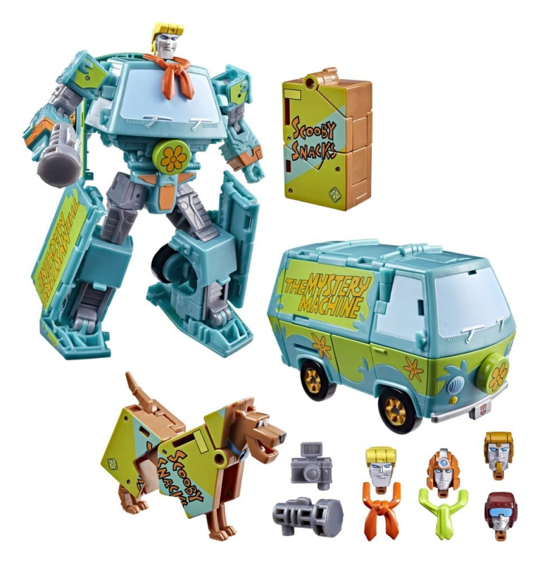 Transformers x Scooby-Doo Action Figure 2-Pack Mysterious Prime & Automutt 15 cm 7