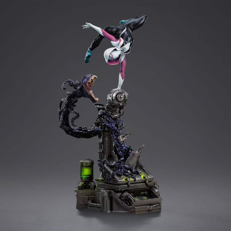Spider-Man vs Villains Art Scale Statue 1/10 Ghost Spider Diorama 34 cm 1