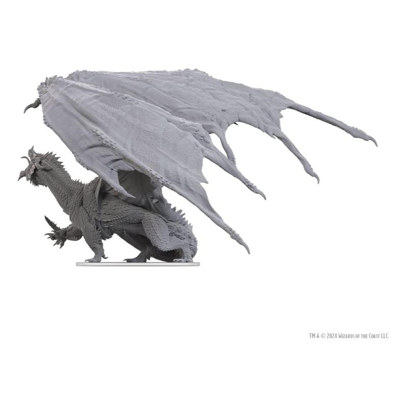 D&D Nolzur's Marvelous Miniatures Unpainted Miniature Adult Red Dragon Tyrant 18 cm 3