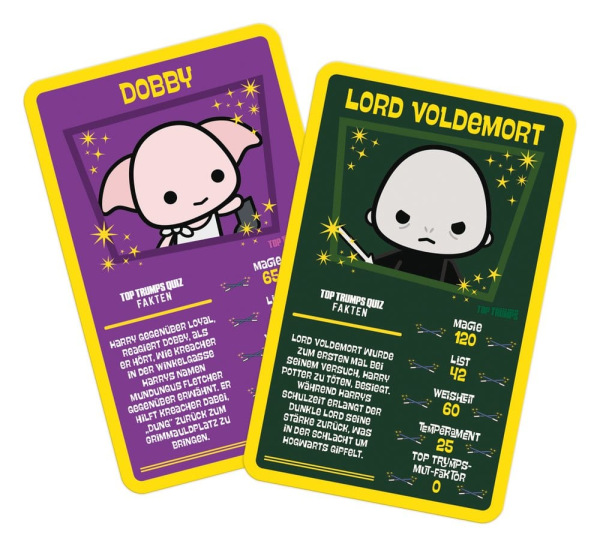 Harry Potter Card Game Top Trumps Chibi Style *German Version* 4