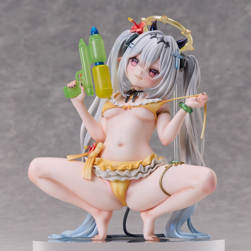 Original Character PVC Statue 1/6 Silver-Haired Girl Illustrated by Chihiro 18 cm 4