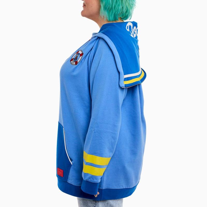 Disney by Loungefly hooded jacket Unisex Donald Duck 90th Anniversary Size M