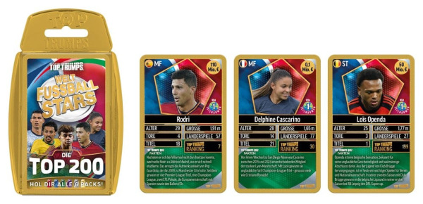 World Football Stars Card Game 200 Pack 6 *German Version* 8