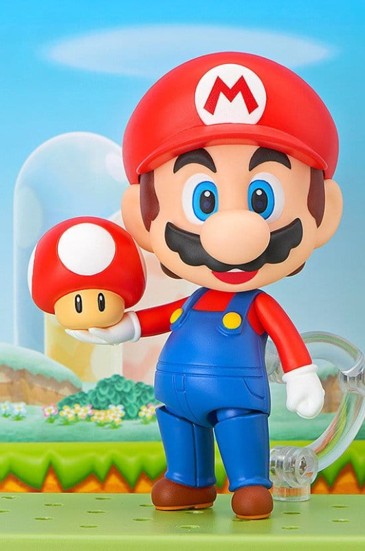 Super Mario Nendoroid Action Figure Mario 10cm 7