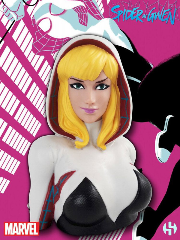 Marvel Comics Deluxe Coin Bank Spider-Gwen 20 cm 1
