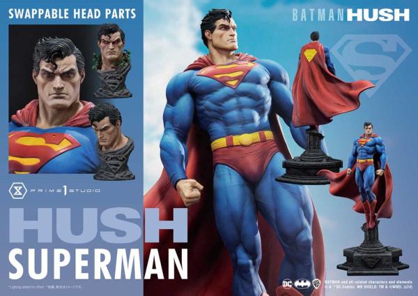 DC Comics Premium Masterline Series Statue 1/4 Batman: Hush (Comic) Superman Bonus Version 77 cm 13