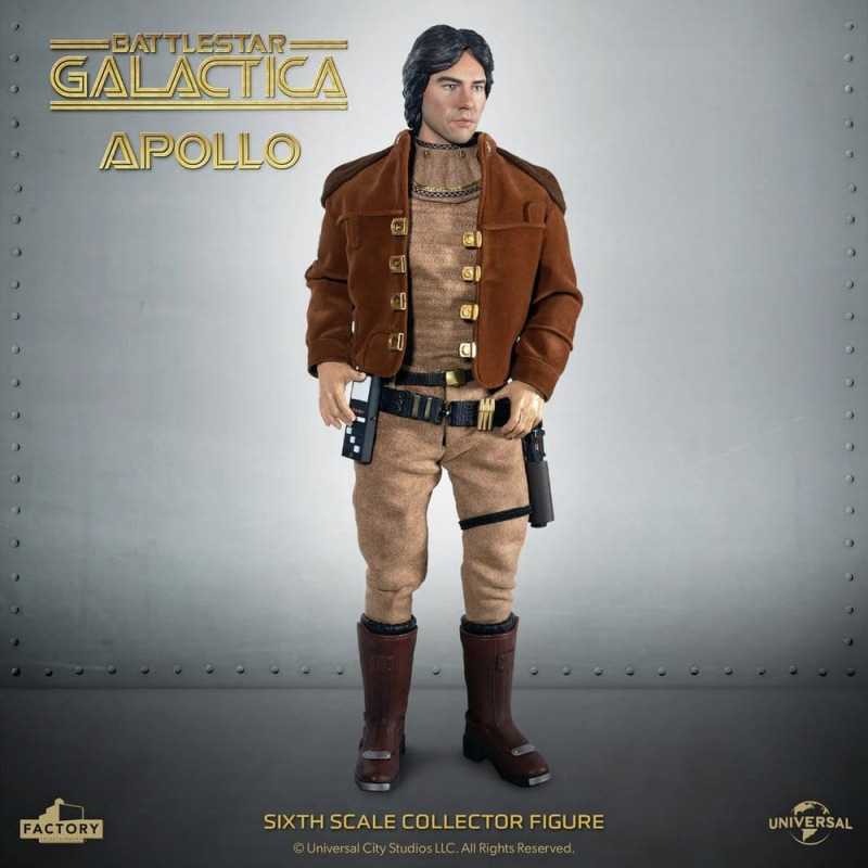 Battlestar Galactica Action Figure 1/6 Captain Apollo 15 cm 4