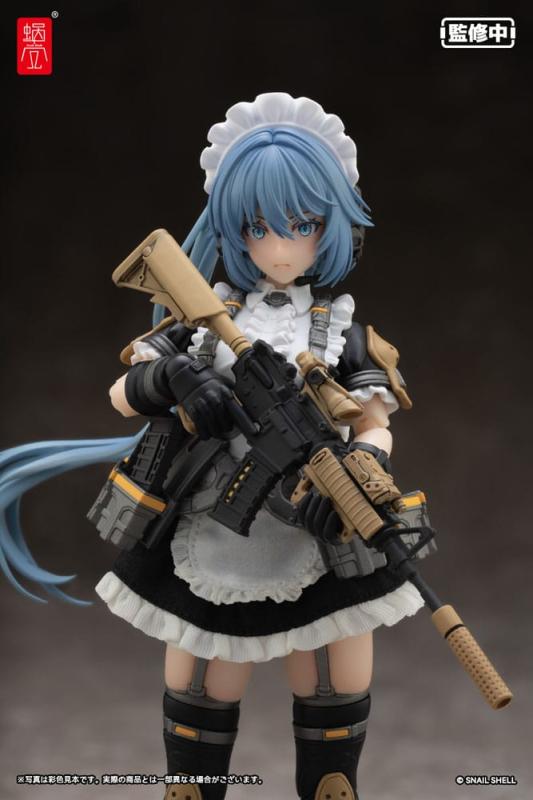 Original Character Action Figure Kit 1/12 RA-02 Tactical Maid Kazune Tokiwa 16 cm 6