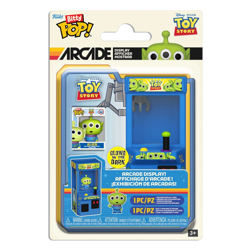 Toy Story 4 Bitty POP! Arcade Vinyl Figure Alien (Glow) 1
