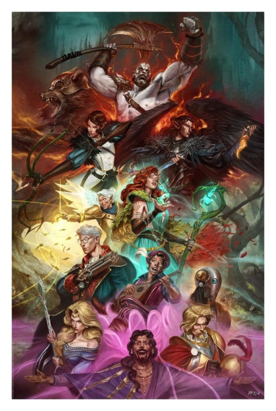 Critical Role Art Print Vox Machina 41 x 61 cm - unframed