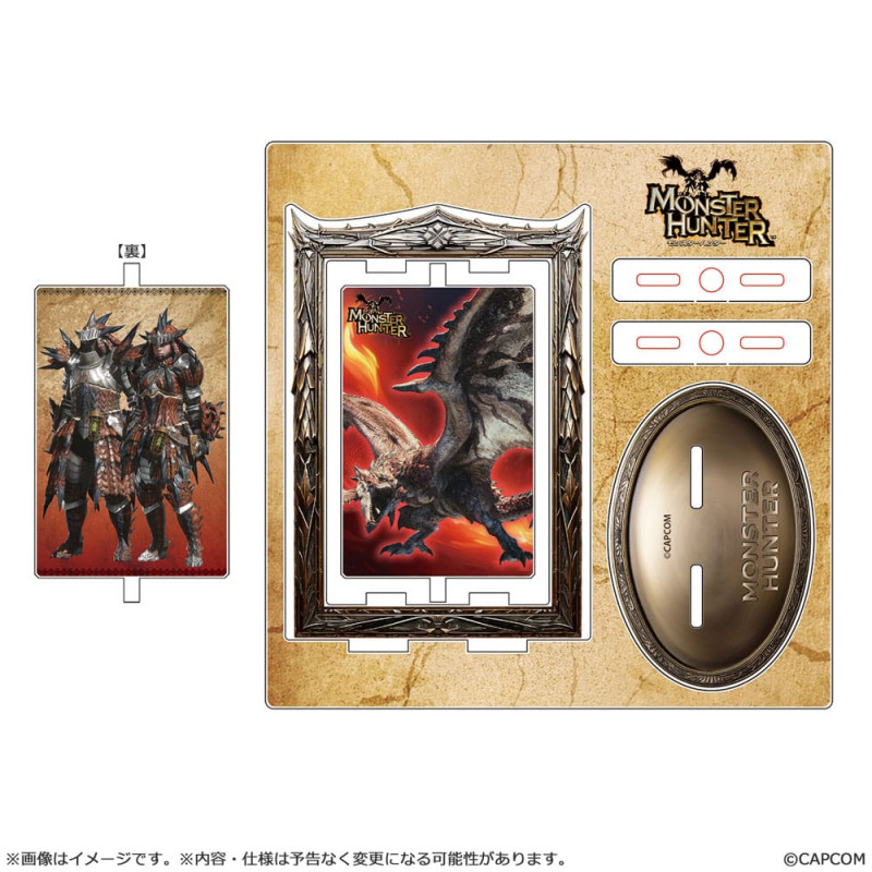 Monster Hunter Acrylic Stand Rathalos Rotating 14 cm 1