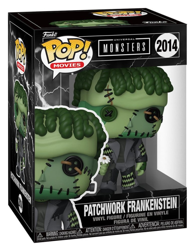 Universal Monsters Patchwork POP! Movies Vinyl Figure Frankenstein's Monster 9 cm 1
