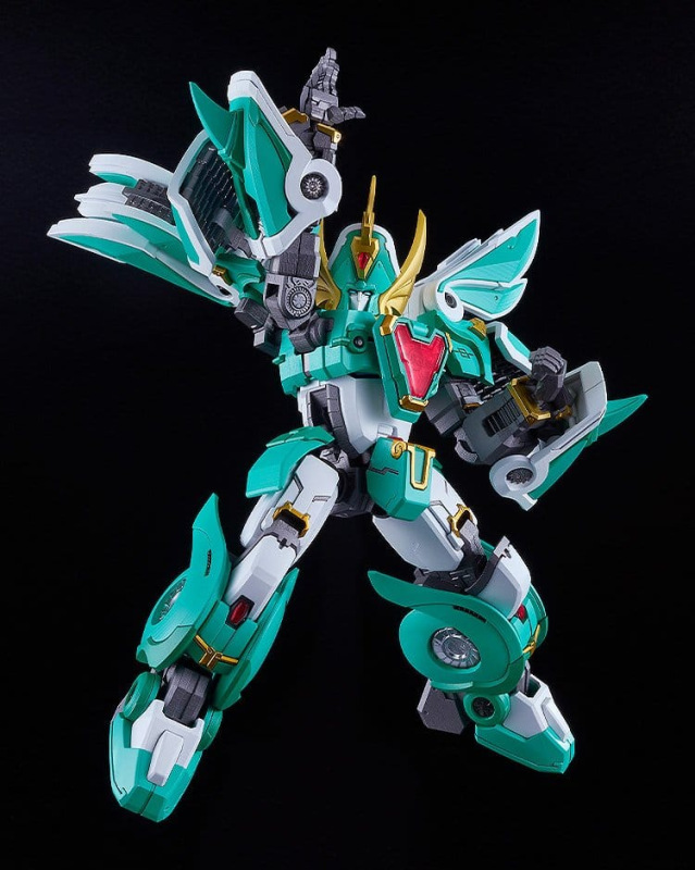 Mado King Granzort Moderoid King's Style Plastic Model Kit Winzert Gold Edition 18 cm 5