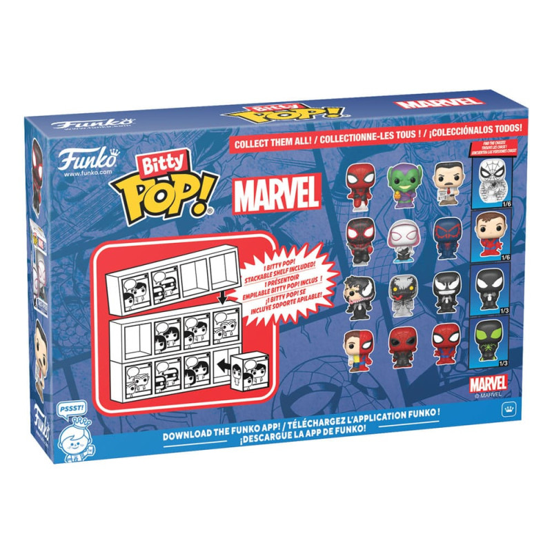 Spider-Man Bitty POP! Vinyl Figure 4-Pack Series 2 2 cm 7