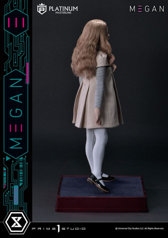 M3gan Platimum Masterline Series Statue 1/3 M3Gan Bonus Version 50 cm 10