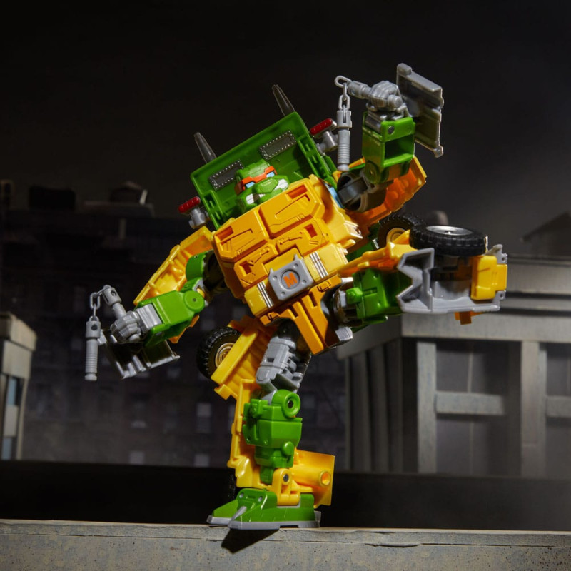 Transformers x Teenage Mutant Ninja Turtles Action Figure Party Wallop 18 cm 12