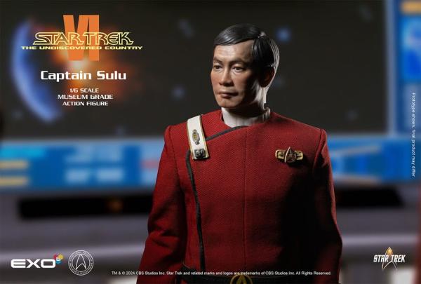 Star Trek VI: The Undiscovered Country Action Figure 1/6 Captain Hikaru Sulu28 cm 6