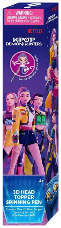 K-Pop Demon Hunter 3D Head Topper Pen Display (16) 2