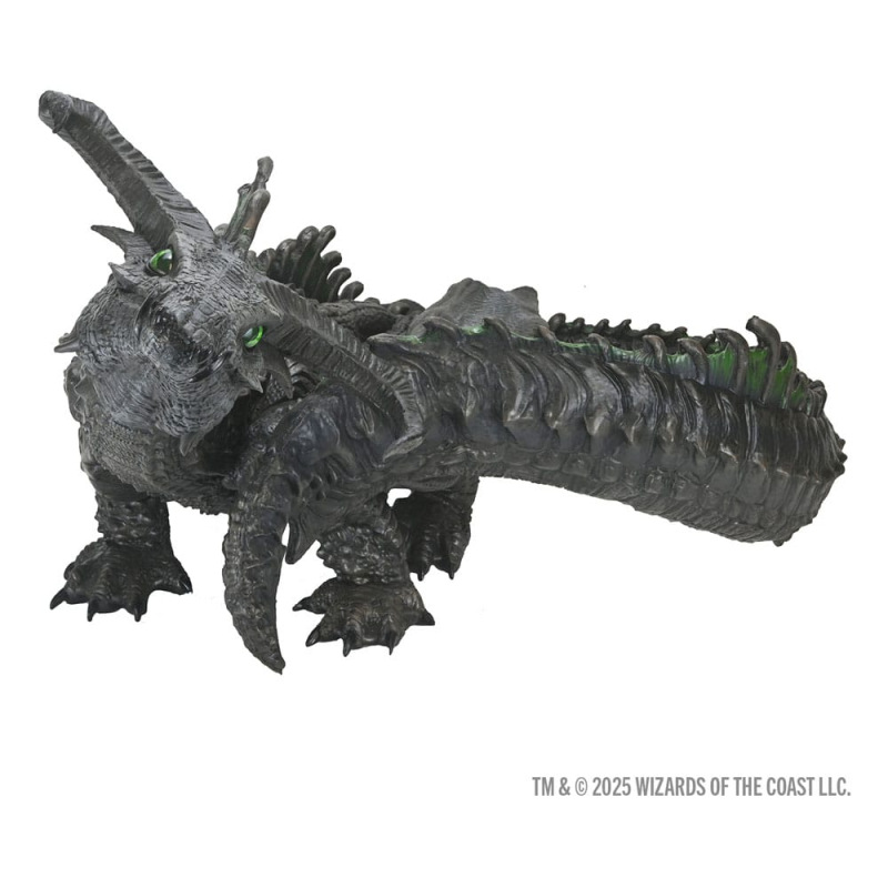 D&D Replicas of the Realms Life-Size Foam Figure Black Dragon Wyrmling 46 cm 4