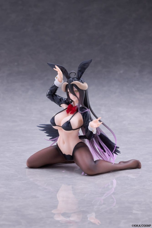 Overlord Moflock PVC Figure Albedo (Reverse Bunny Suit Ver.) 13 cm 8