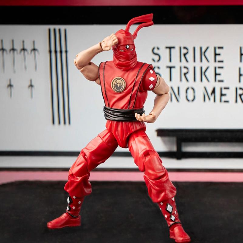 Power Rangers x Cobra Kai Lightning Collection Action Figure Morphed Miguel Diaz Red Eagle Ranger 15