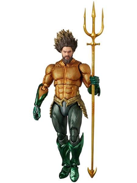 Aquaman Movie MAF EX Action Figure Aquaman Gold & Green Suit 16 cm