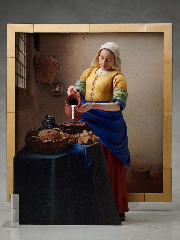 The Table Museum Figma Action Figure The Milkmaid by Vermeer 14 cm 2
