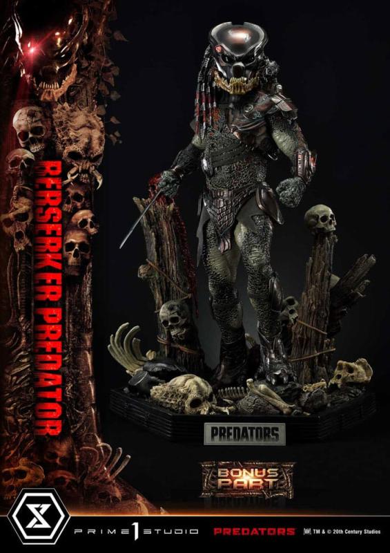 Predators: Berserker Predator Deluxe Bonus Version 100 cm Statue - Prime 1 Studio