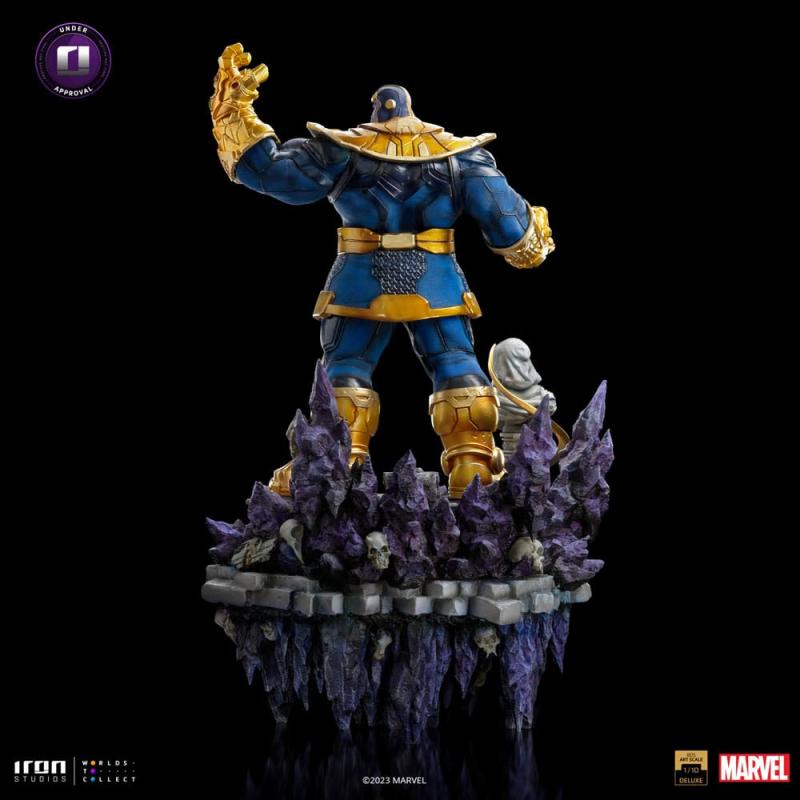 Marvel Deluxe BDS Art Scale Statue 1/10 Thanos Infinity Gaunlet Diorama 42 cm