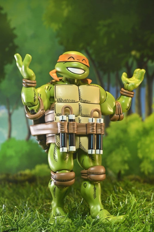 Teenage Mutant Ninja Turtles x Usagi Yojimbo Ultimate Action Figure Michelangelo 18 cm 14