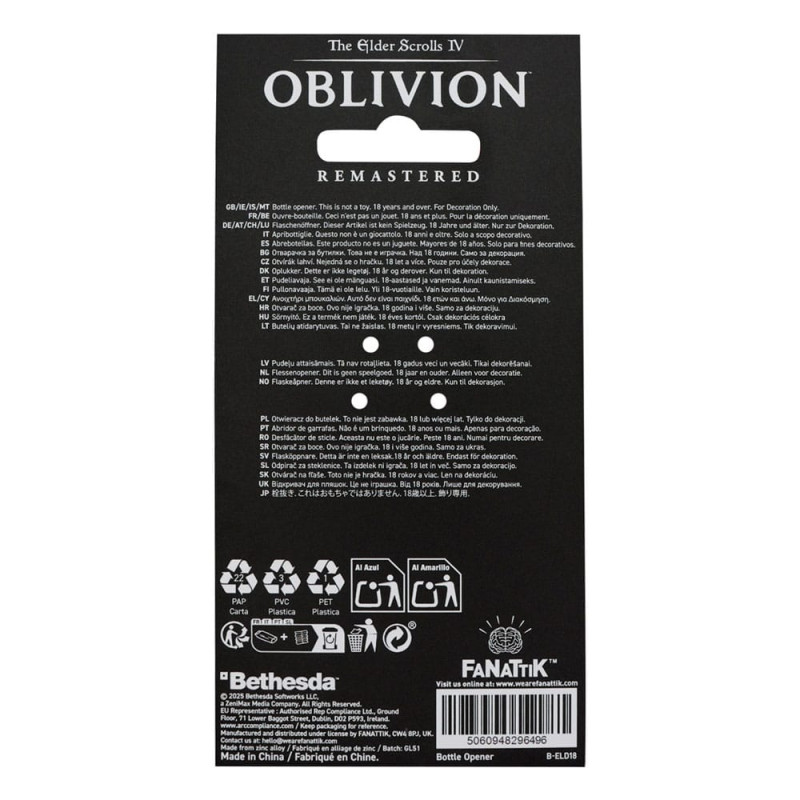 The Elder Scrolls IV: Oblivion Bottle Opener Mehrune´s Razor 2