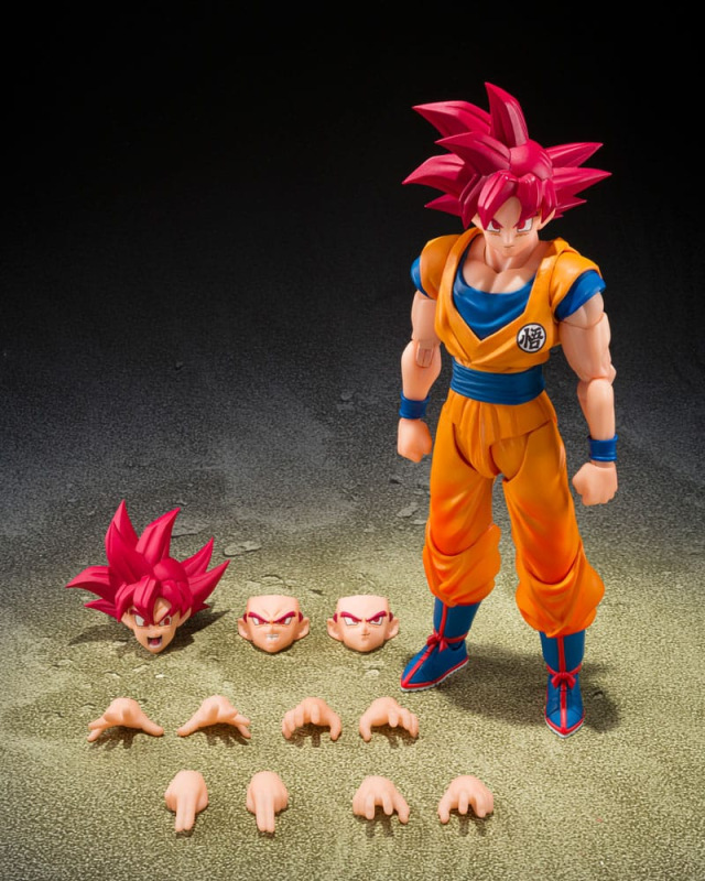 Dragon Ball Super S.H.Figuarts Action Figure Super Saiyan God Son Guko (God Aura) 15 cm 6