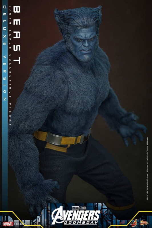 Marvel X-Men Movie Masterpiece Action Figure 1/6 Beast (Deluxe Version) 33 cm 11