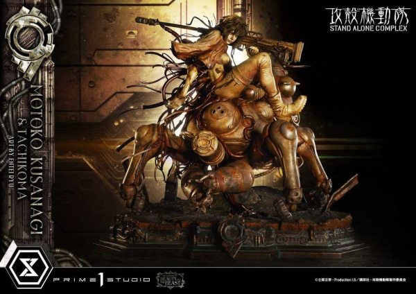 Ghost in the Shell Stand Alone Complex The Legend of Beauty and the Beast Statue 1/4 Motoko Kusanagi 4
