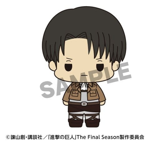 Attack on Titan Chokorin Collection Mini Figures 5 cm Blind Box Display (6) 4